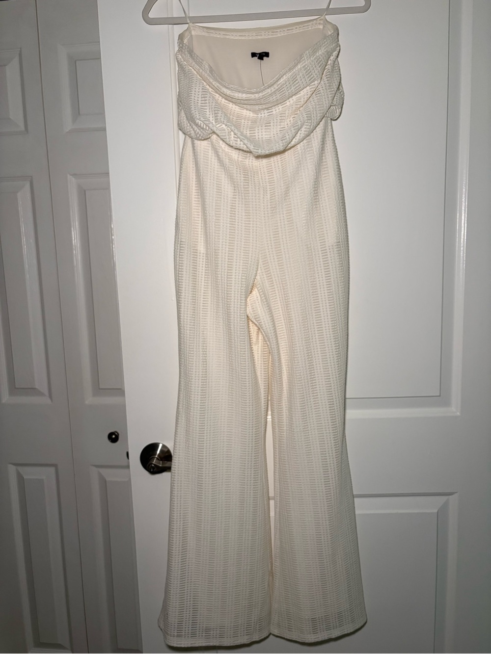 Express Bodysuit Neutral Cream Fitted Size XS